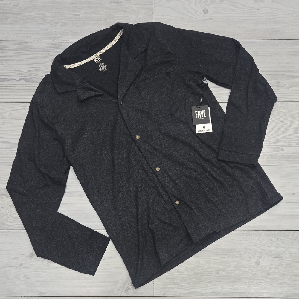 Frye Button-Up Pajama Top